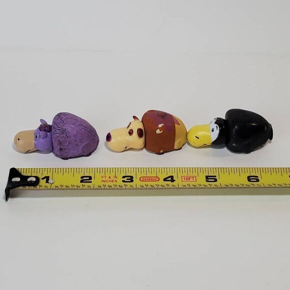 Flipazoo Mini Figures Toy Flip A Zoo 2 in 1 Animals Lot - Picture 3 of 5